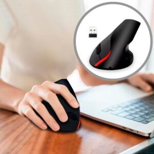 Mouse Ergonómico Vertical Inalámbrico Recargable 5 botones M89